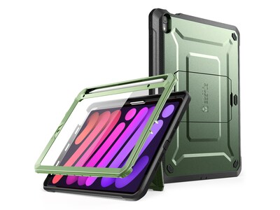 SUPCASE Unicorn Beetle PRO Shockproof Rugged Case for iPad mini 6, Dark Green (SUP-iPad2021-8.3-UBPro-SP-Guldan)