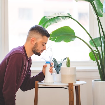 Crane Corded Personal Air Purifier, White (EE-5955)