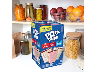 Pop-Tarts Toaster Pastries Variety Pack, 81.2 oz., 48/Box (3800022093)