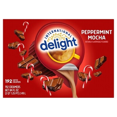 International Delight Peppermint Mocha Liquid Creamer, 192/Carton (WWI07316)