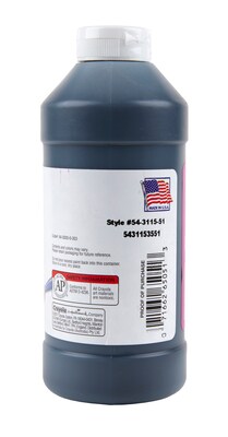 Crayola Artista II Washable Tempera Paint, Black, 16 oz. (54-3115-051)