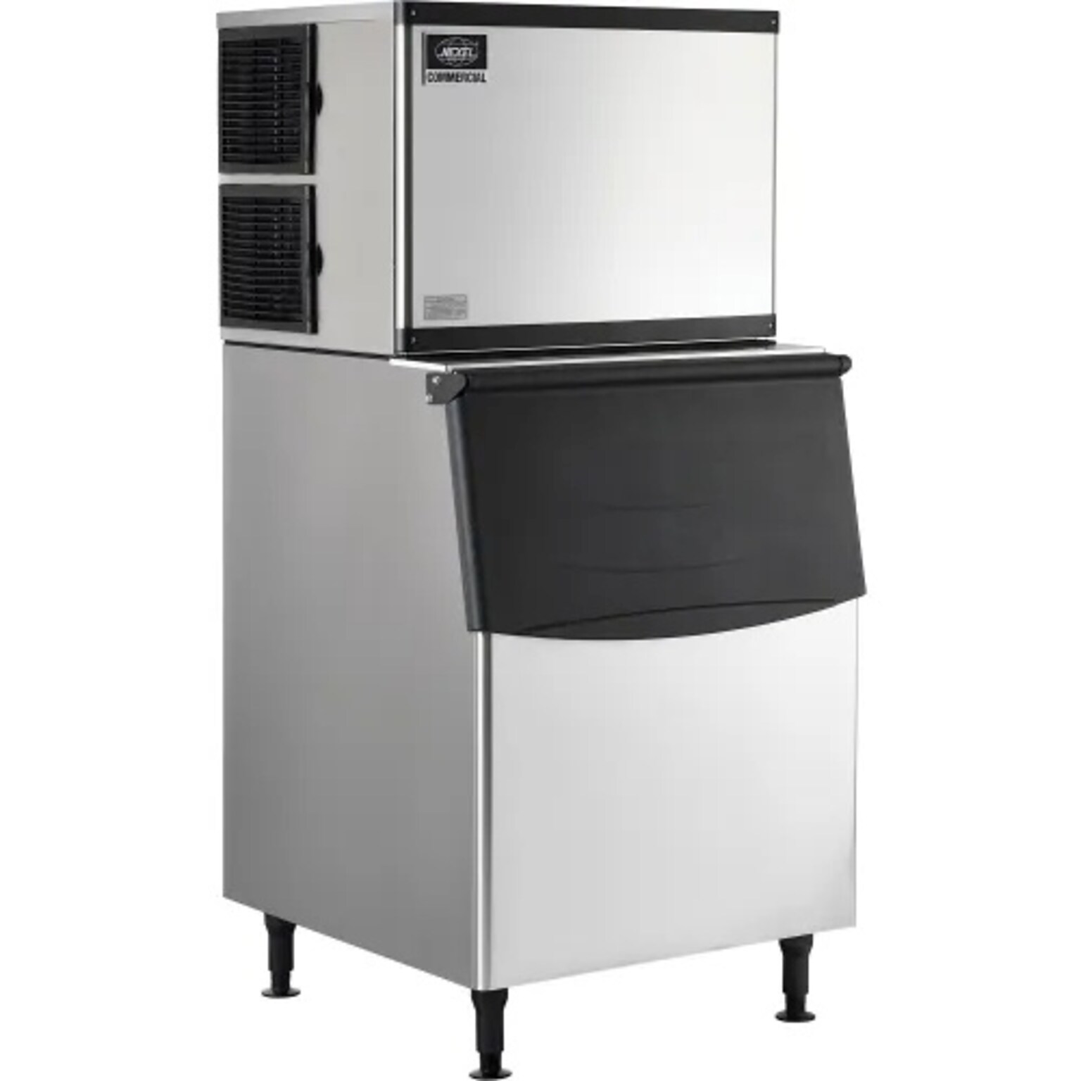 Global Industrial Nexel Modular Ice Machine With Storage Bin, Air Cooled, 500 Lb. Production/24 Hrs. (243032)