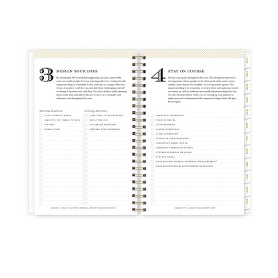 2026 Blue Sky Day Designer Tile 5" x 8"  Weekly & Monthly Planner, Plastic Cover, Multicolored (101410-26)