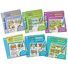 hand2mind Bob Books Reading Readiness Water Workbooks, 6/Set (94482)
