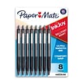 Paper Mate InkJoy 300RT Retractable Ballpoint Pen, Medium Point, Black Ink, 8/Pack (1781565/1945920)