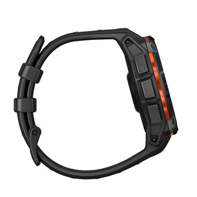 Garmin Instinct 3 Solar GPS Smartwatch, Black, 45mm (GRM0293400)