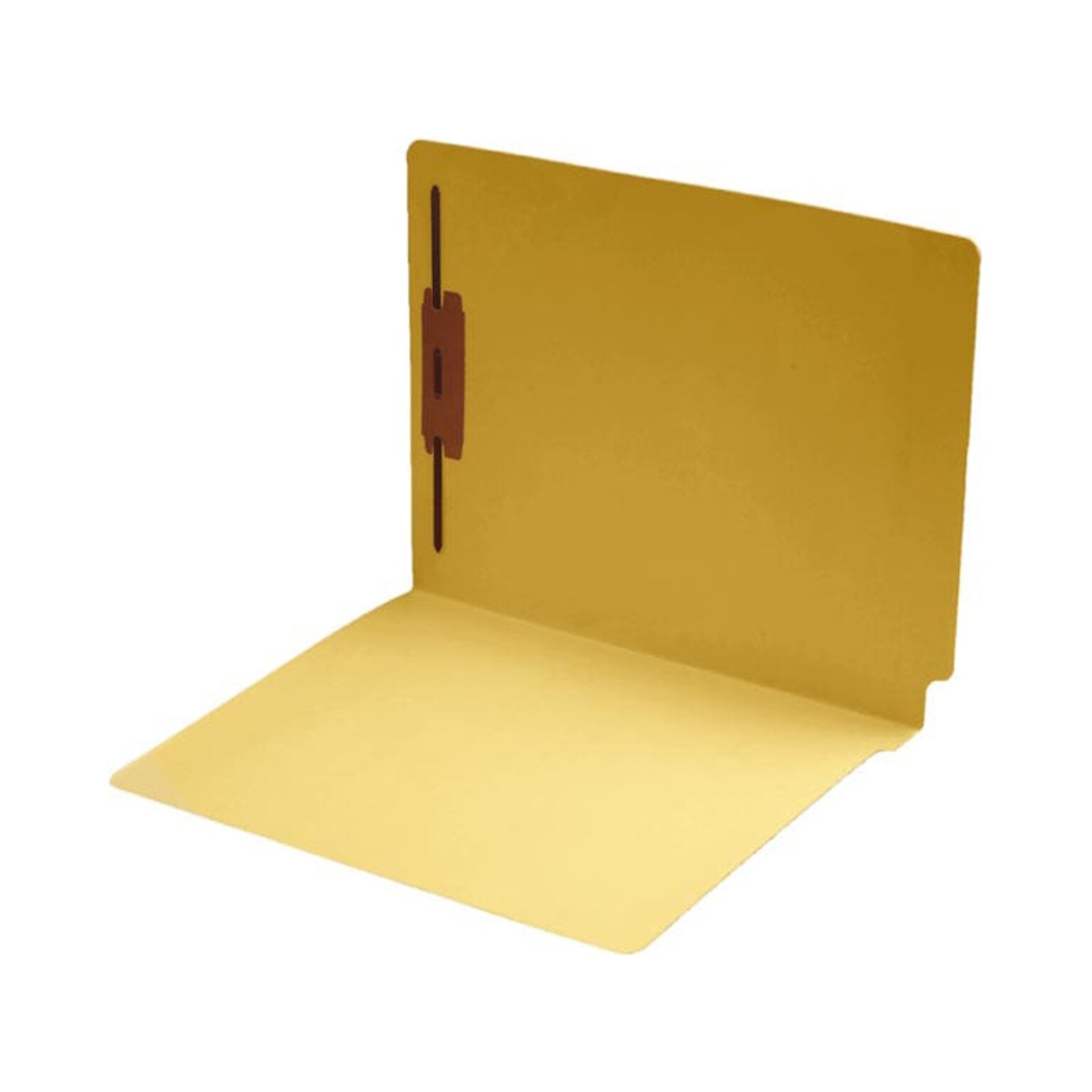 Medical Arts Press Recycled End Tab File Folder, Straight Cut, Letter-Size, Yellow, 50/Box (S-09242-YLW)