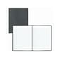Blueline Hardcover Executive Journal, 7.25" x 9.25", Wide-Ruled, Cool Gray, 144 Pages (A7.GRY)