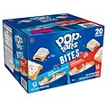 Kelloggs Pop-Tarts Bites Frosted Blueberry/Strawberry Toaster Pastries, 3.5 oz., 20/Carton (KEE11683)