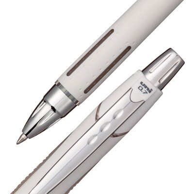 uni-ball Jetstream RT Retractable Ballpoint Pen, Fine Point, 0.7mm, Black Ink, 3 Pack (70917)