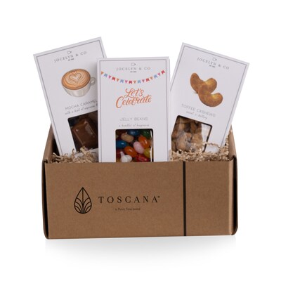 Christmas Tree Gourmet Gift Set - Board and Gourmet Sweets