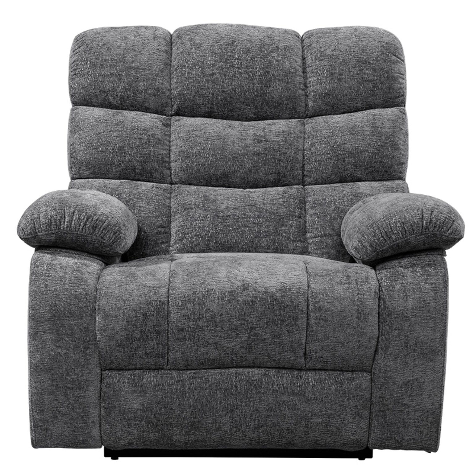 FlexiSpot Chenille Power Lift Recliner, Gray (XL6F-Cloud-DG)