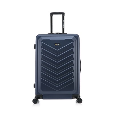 US Army FOX 28" Hardside Suitcase, 4-Wheeled Spinner, TSA Checkpoint Friendly, Navy Blue (USLFOX00L-BLU)