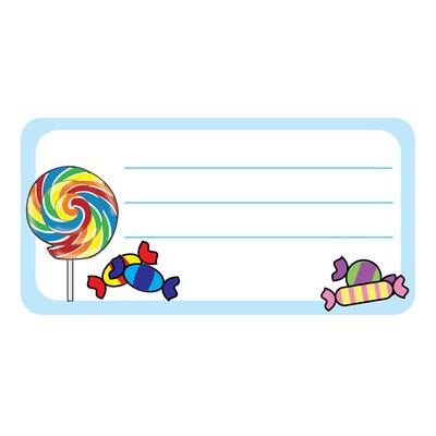 Creative Shapes Etc. Candy Nametags, 36/Pack, 6 Packs (SE-0799-6)