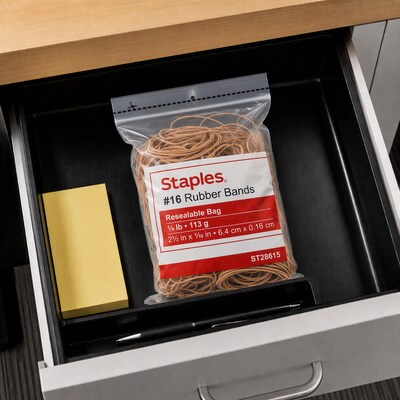 Staples Economy #16 Rubber Bands, 2-1/2" x 1/16", 500/Pack (28615-CC)