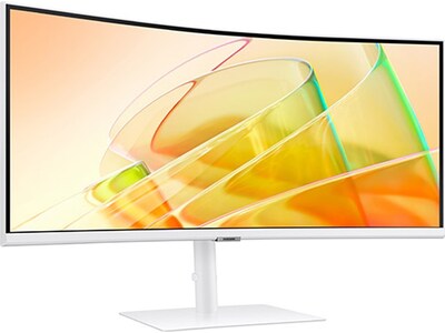 Samsung ViewFinity S65TC 34" Curved 100 Hz LCD Business Monitor, White (S34C654TAN)
