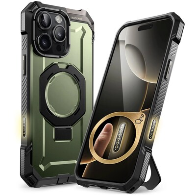 SUPCASE Unicorn Beetle Grip MagSafe Rugged Case for iPhone 16 Pro Max, Shock Absorbing, Guldan (SUP-iPhone2024Max-UBGrip-Guldan)