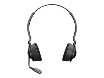 jabra Engage 55 Wireless Stereo On Ear Headset, USB-A, UC Certified, Black (9559-410-125)