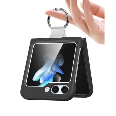 SaharaCase Venture Phone Case for Samsung Galaxy Z Flip6, Shock Absorbing, Scorpion Black (CP00586)