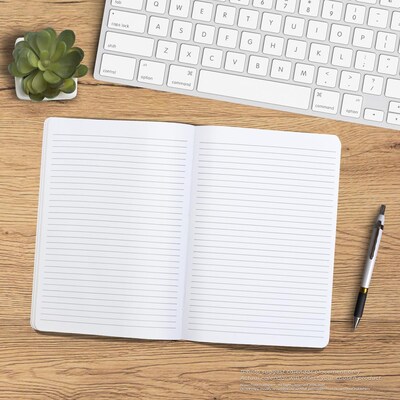 BrownTrout Pantone 5.25" x 8.25" Lined Compact Journal, Paper Cover, Lilac (9781975480585)