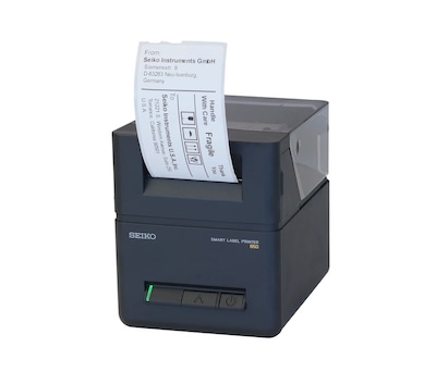 Seiko Smart Label Desktop Thermal Label Printer, Black (SLP850-SK0C11-23)
