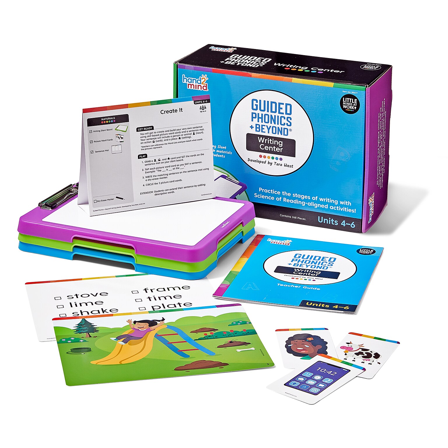 hand2mind Guided Phonics + Beyond Writing Center, Units 4-6 (96977)