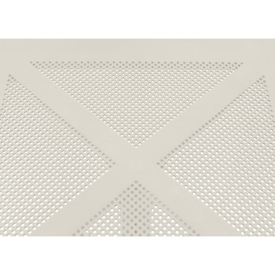 Regency Niche Terrace Square Bistro Table, 31.5"D x 31.5"W, White Down (TOB3131WH)
