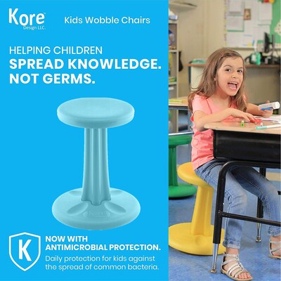 Kore Design Junior Wobble Chair 16in, Pale Blue (KD-618)