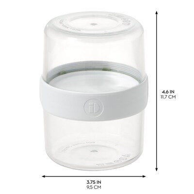 iDESIGN Stack 'n Snack Small Containers, 2/Pack (28210M2)