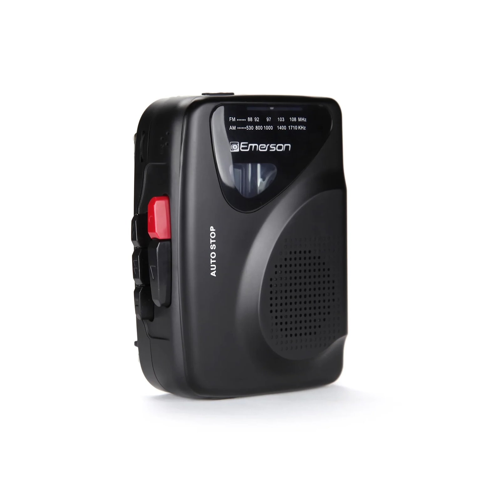 Emerson Portable Cassette Player & Recorder, Black (EPC-1000)