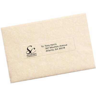 Avery Easy Peel Laser Address Labels, 1" x 4", Clear, 1,000 Labels/Box (5661)