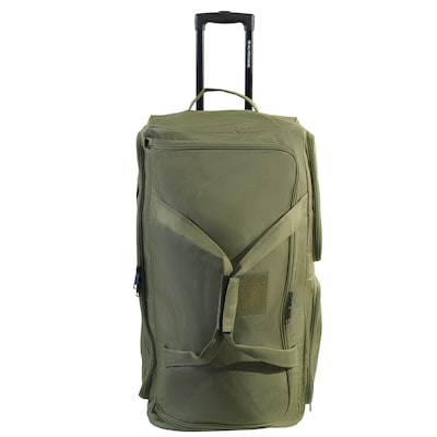U.S. Army ROMEO 31" Polyester Telescoping Travel Duffel with Wheels, Tactical Green (USLROM31GRN)