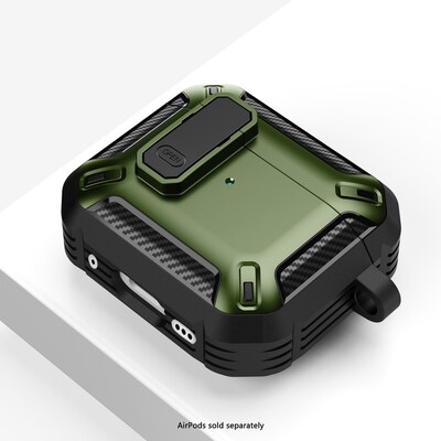 SaharaCase Raider Case for AirPods, 4th Generation, Cactus Green (HP00179)