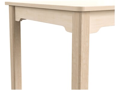 Flash Furniture Bright Beginnings Hercules Rectangular Table, 47.25" x 23.5", Beech (MK-ME088011-GG)