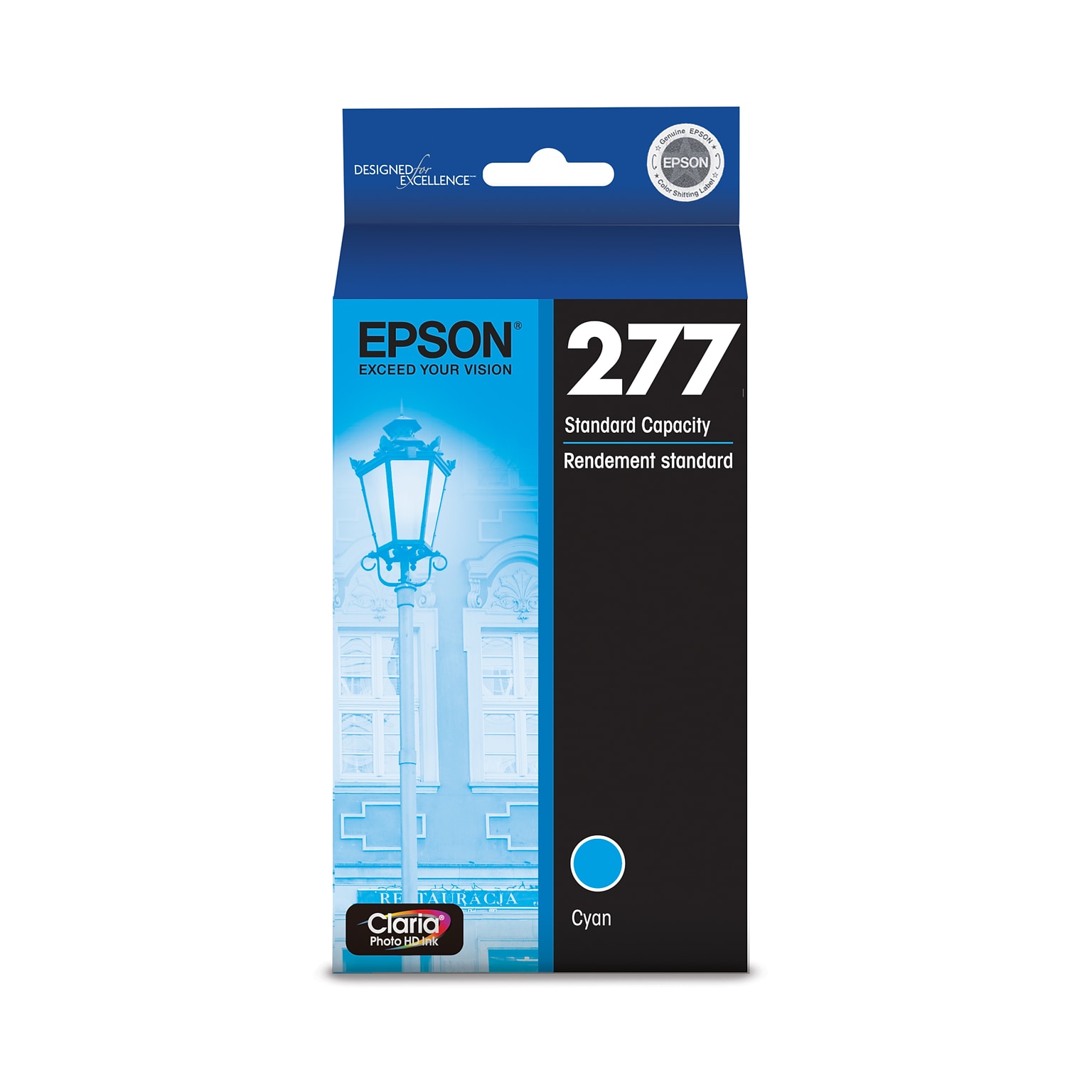 Epson 277 Cyan Standard Yield Ink Cartridge