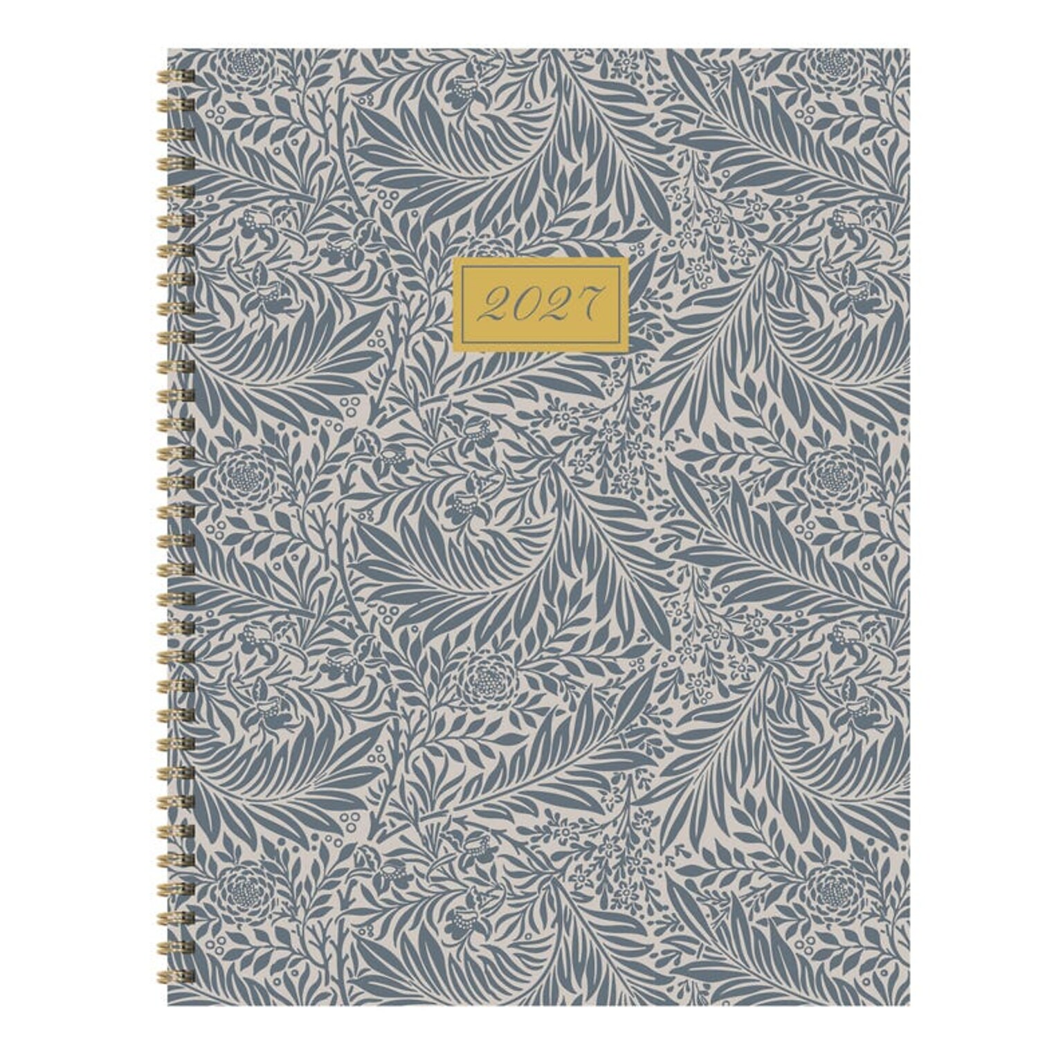 2027 TF Publishing Blue Stems 9 x 11  Weekly & Monthly Standard Planner, Paperboard Cover, Multicolored (27-9718)