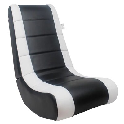 Inspired Home Rockme Game Rocker Chair - (White)