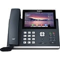 YeaLink SIP-T48U Corded IP Telephone, Classic Gray (1301204)