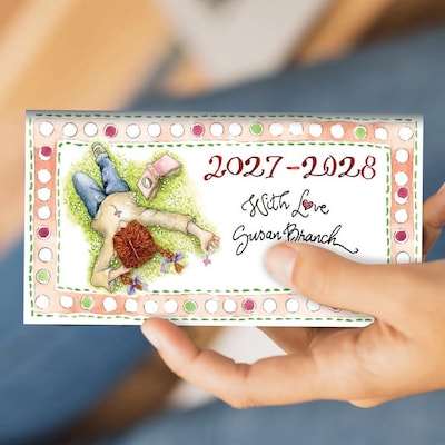 2027 TF Publishing Susan Branch 3.5" x 6.5"  Monthly Standard Planner, Paperboard Cover, Multicolored (27-7032)