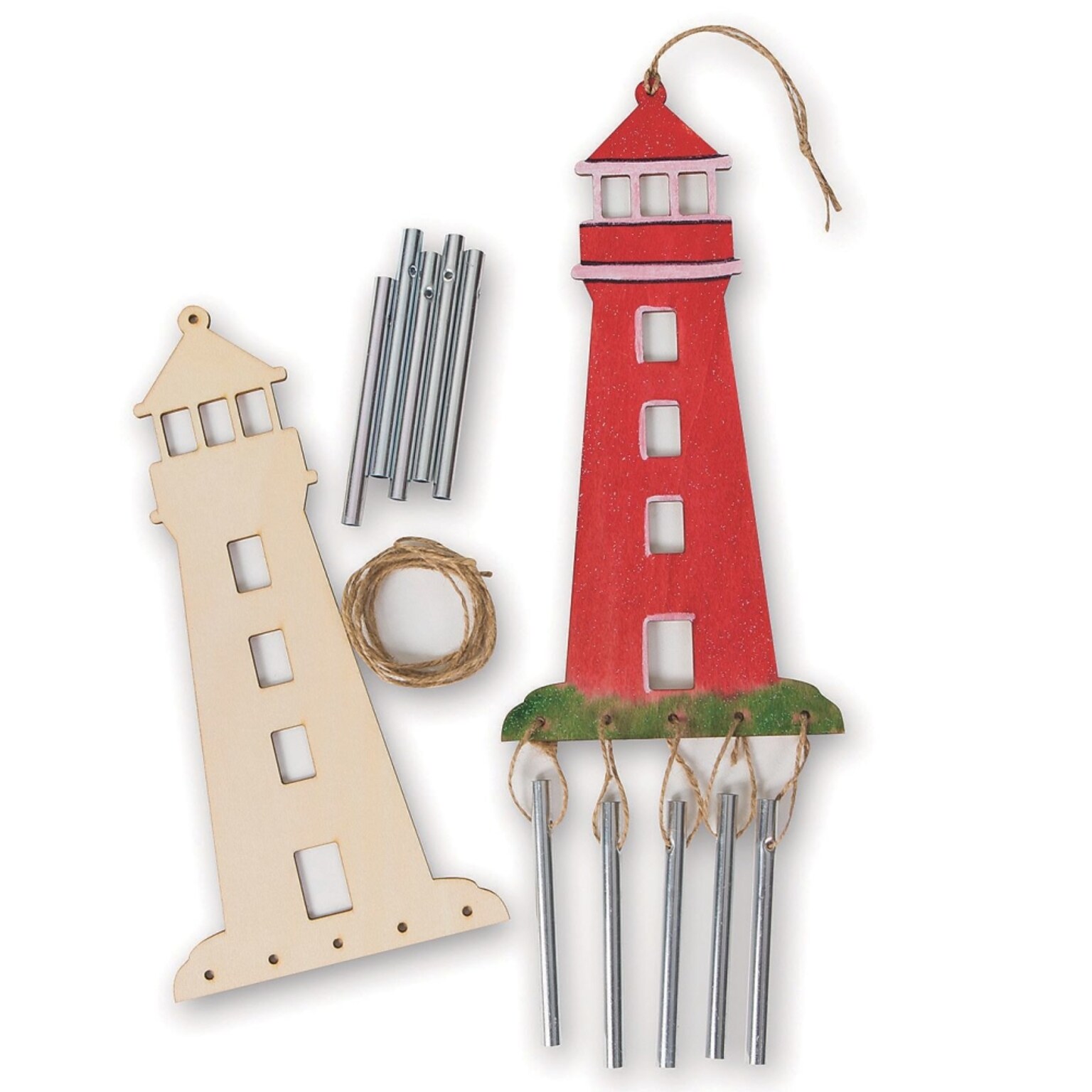 S&S Lighthouse Wind Chimes, 6/Pack (WD7646)