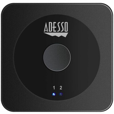 Adesso CyberHub 5100 HDMI Splitter and Switch, Female Connector, Black (AUH-5100)