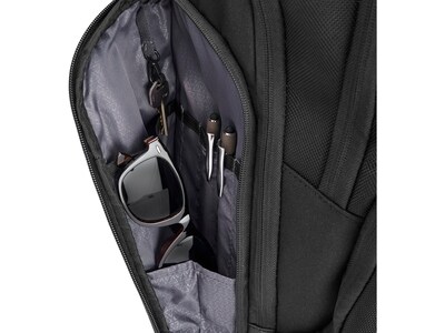 CODi Ferretti Pro 17.3" Polyester Laptop Backpack, Black (FER706-4)