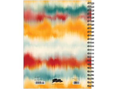 2023 Willow Creek Bohemian Tie-Dye 8.5" x 11" Weekly Planner, Multicolor (30110)