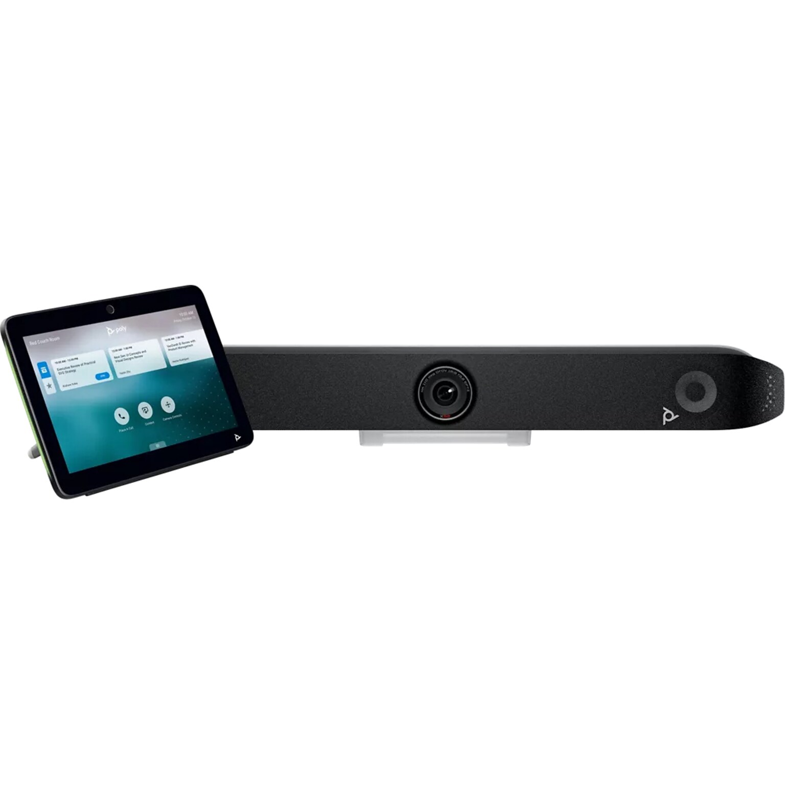 Poly Studio X52 UHD 4K All-In-One Video Bar with TC10 Controller Kit, 20MP, White (8D8L1AA#ABA)