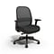 Workplace2.0™ Bedford Ergonomic Fabric/Mesh Swivel Task Chair, Black (UN60991)