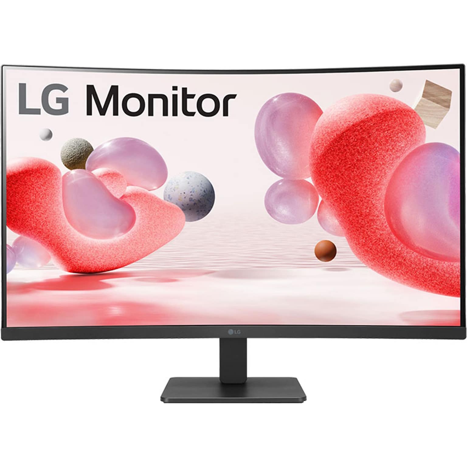 LG 31.5 Curved FHD 100 Hz LCD Monitor, Matte Black  (32BR50C-B)