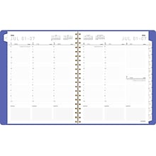 2024-2025 AT-A-GLANCE Contemporary 8.25 x 11 Academic Weekly & Monthly Planner, Faux Leather Cover