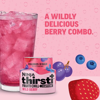 Ninja Thirsti Sugar-Free ENERGY Variety Pack Drink Mix Drops, 2.07 oz., 3/Pack (WCFV3)