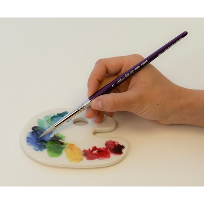 Silver Brush Silver Silk Creative Brushes, 6/Pack (SLVSS8877)