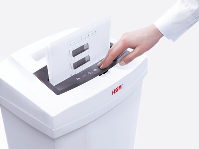 HSM Securio C14 12-Sheet Strip Cut Multi-Media Shredder (2250)